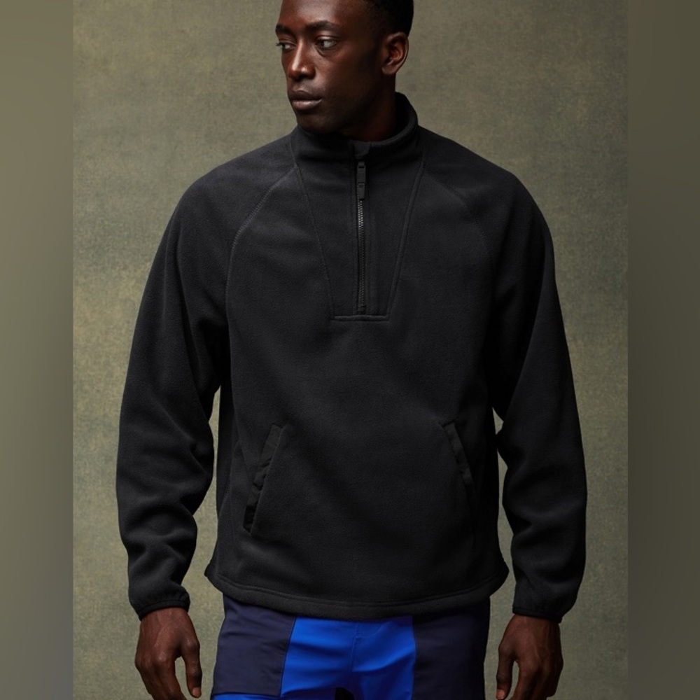Fabletics The Pine City Half Zip Fleece Pullover-Men’s-Size Large